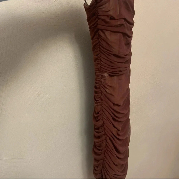 Nookie Mecca Mini Dress in Chocolate Size Small - Picture 6 of 13